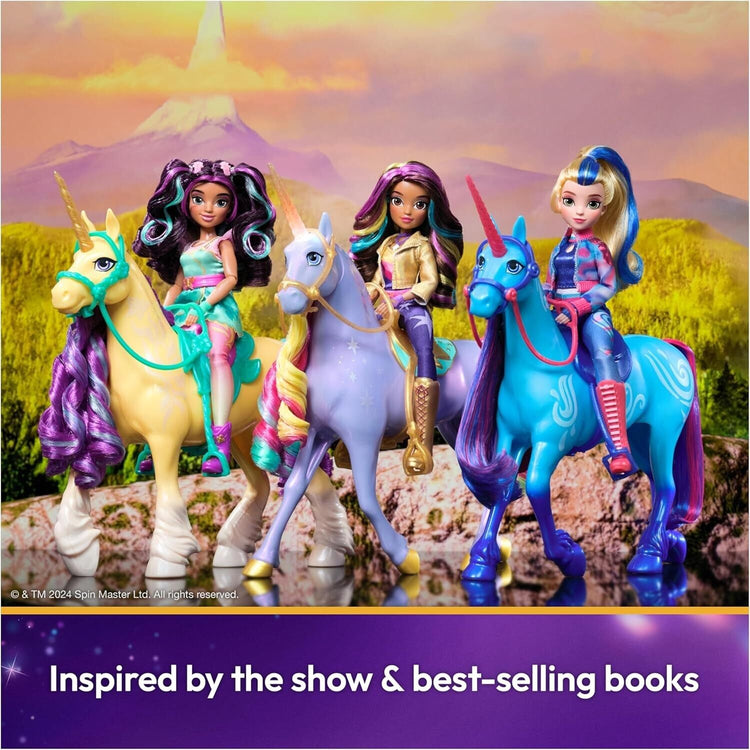 Unicorn Academy, Ava Doll with Highlighted Hair, 7 Fashion Accessories
