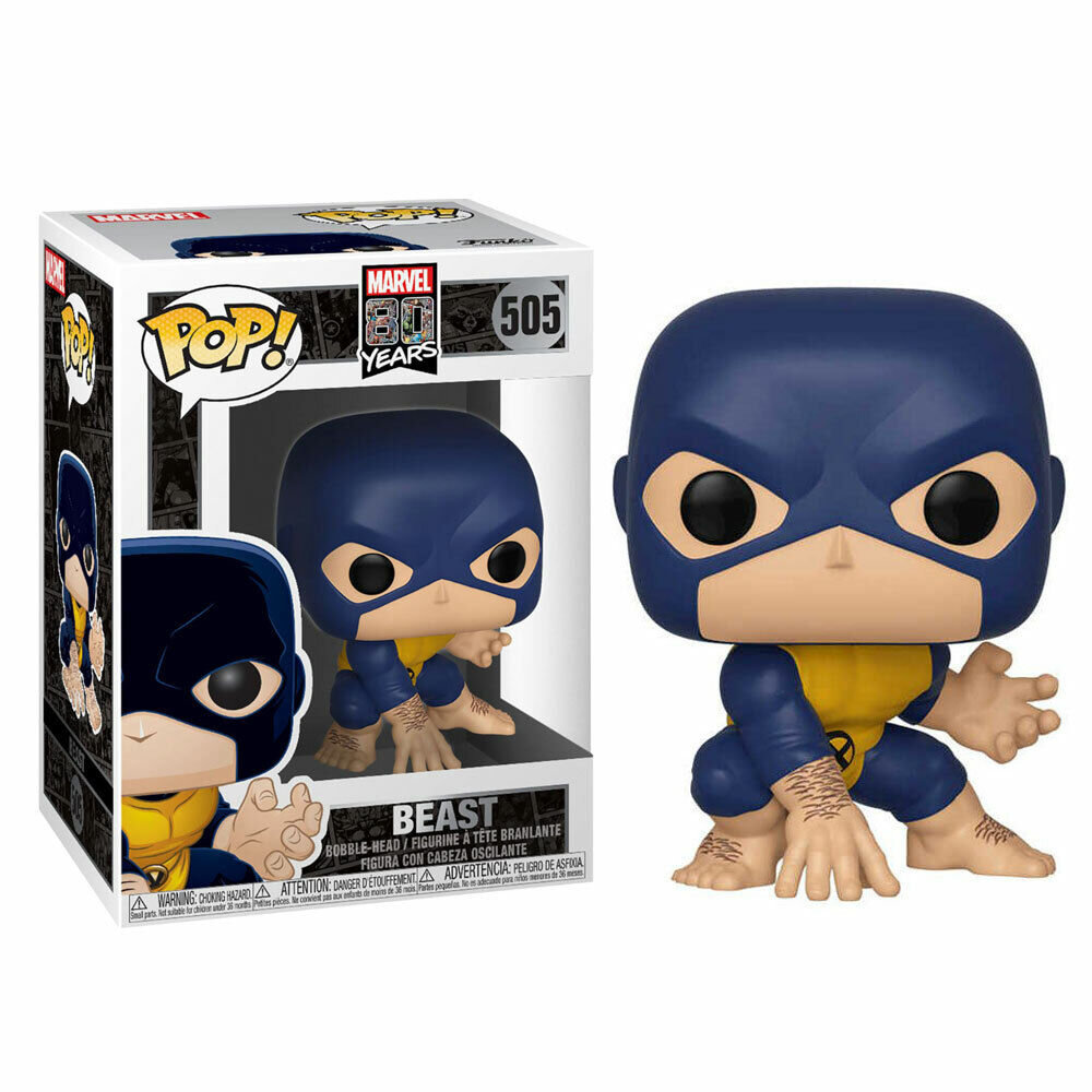 Marvel 80 Years Pop! Vinyl Figure - First Appearance Beast - BRAND NEW