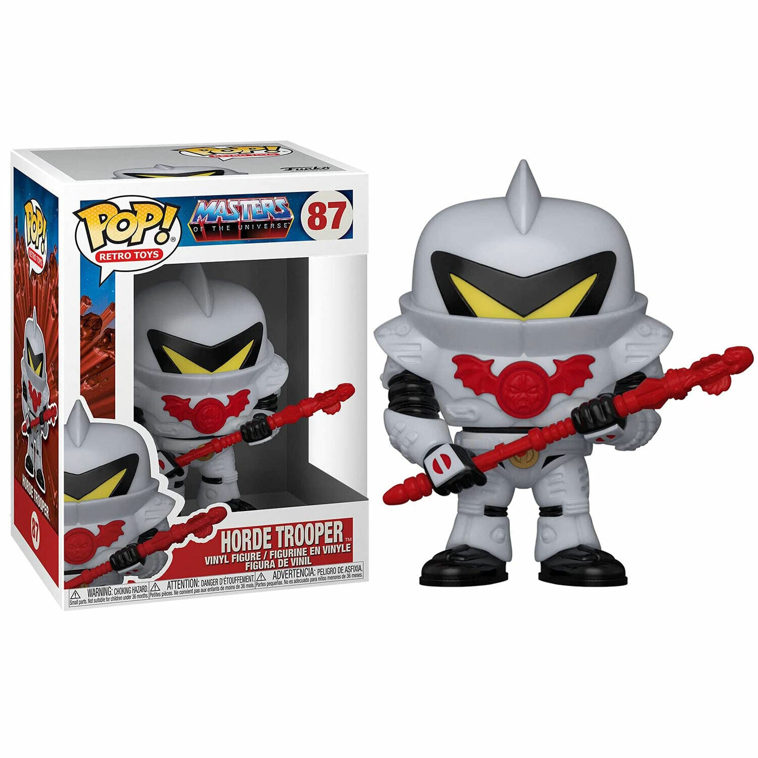 Masters of the Universe Pop! Retro Horde Trooper Vinyl Figure - New in Box