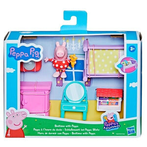 New Peppa Pig Bedtime Playset - Peppa's Adventures - Free Shipping