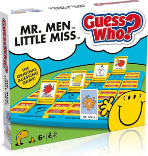 Winning Moves Mr Men and Little Miss Guess Who? Board Game, Play with Mr Grumpy,