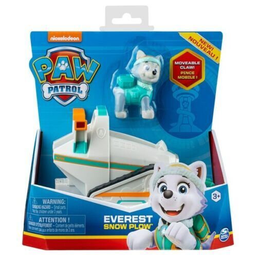 PAW Patrol Vehicle Toys - Ready for Action and Adventure  EVEREST (SNOW PLOW)