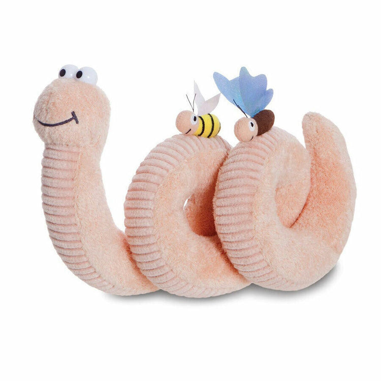 AURORA, 61431, Superworm, Soft Toy, Peach