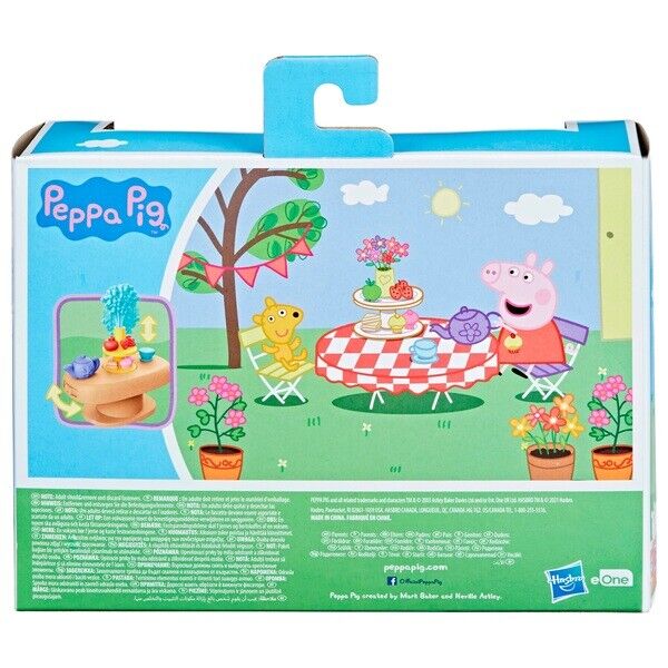 New Peppa Pig Tea Time Playset - Join Peppa's Adventures!