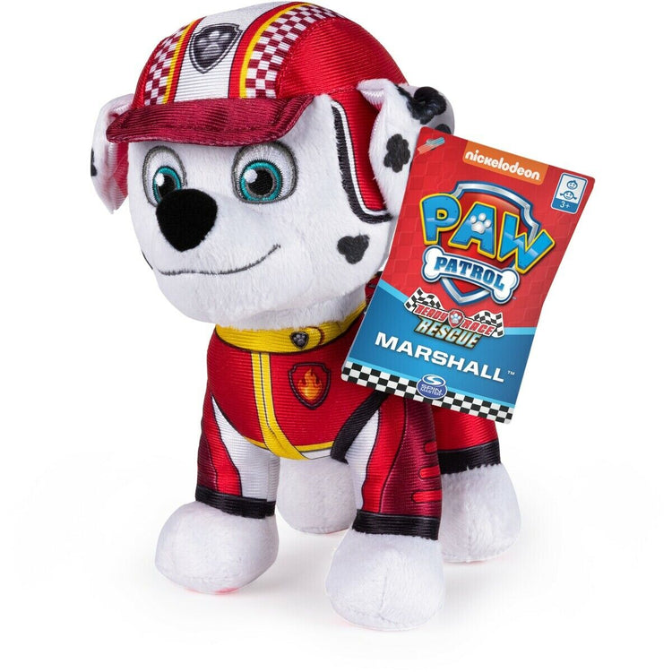 PAW Patrol 8-Inch Plush Pup - Ready Race Rescue Marshall