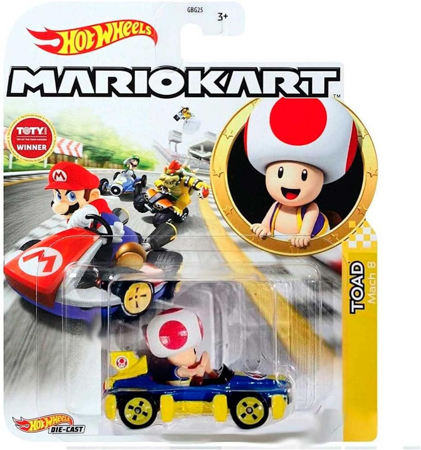 Hot Wheels Mario Kart Collectible Diecast Character Cars Figures Brand New 2023