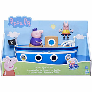 New Peppa Pig Grandpa Pig's Cabin Boat - Adventures Await!