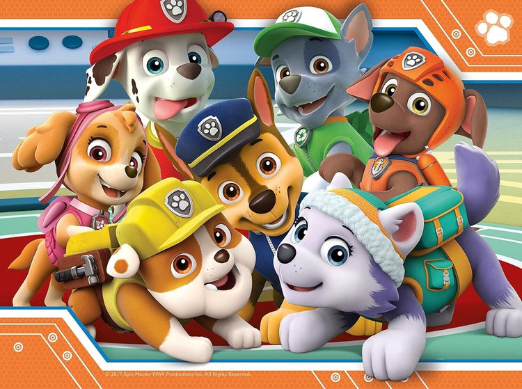 Ravensburger Paw Patrol 4 in Box (12, 16, 20, 24 Pieces) Jigsaw Puzzles for Kids