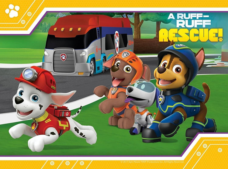 Ravensburger Paw Patrol 4 in Box (12, 16, 20, 24 Pieces) Jigsaw Puzzles for Kids