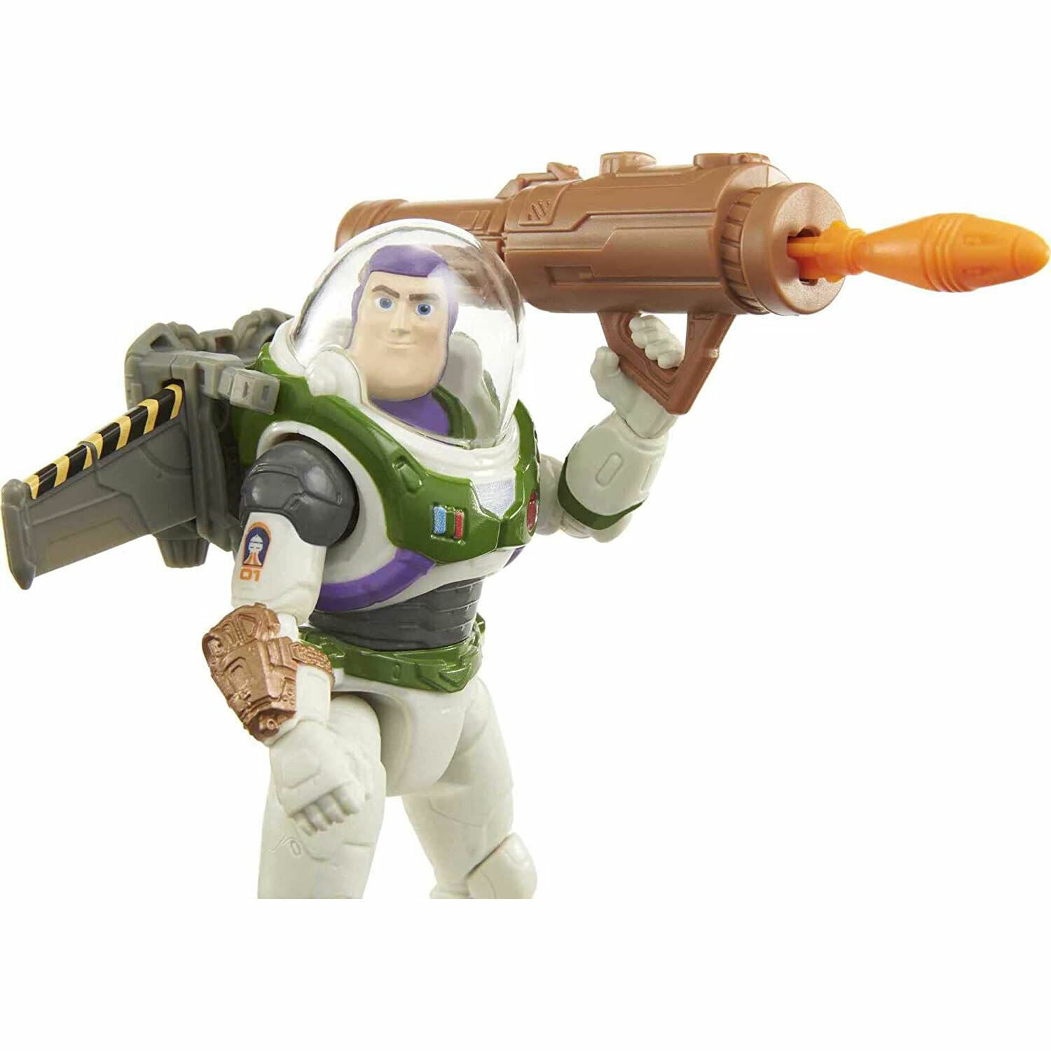 Disney Pixar Buzz Lightyear 5-Inch Figure with Mission Equipment - New
