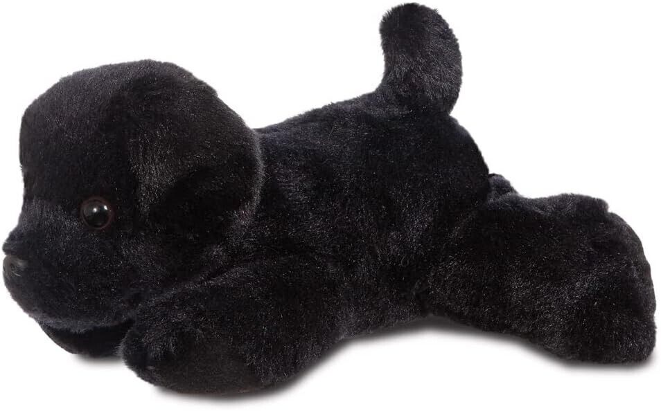 Aurora 31295 Blackie Black Labrador 8" Plush Toy