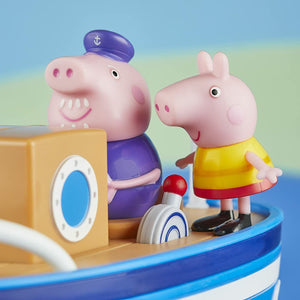 New Peppa Pig Grandpa Pig's Cabin Boat - Adventures Await!