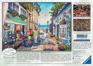 Ravensburger Down the Lane No.3 Seaview Lane 1000 Piece Jigsaw Puzzles for Adult