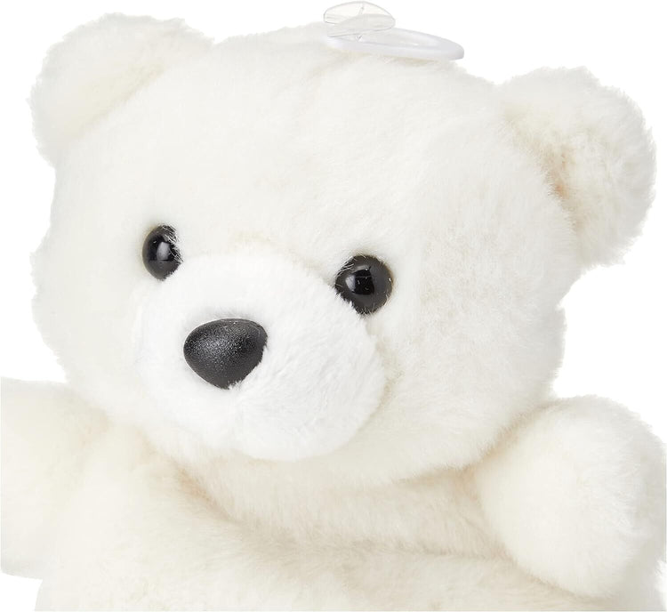 Aurora, 61355, Palm Pals Snowy Polar Bear, 5In, Soft Toy, White
