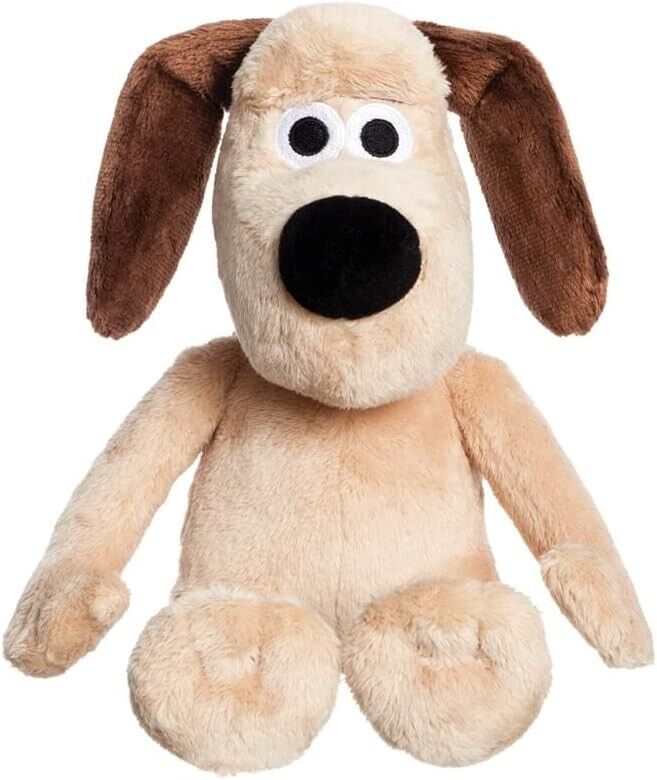 AURORA, 61439, Wallace, Gromit Dog Soft Toy, Brown,Medium