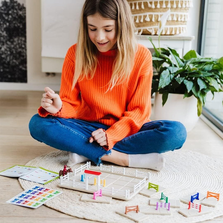 smart games - Horse Academy, Puzzle Game with 80 Challenges, 7+ Years