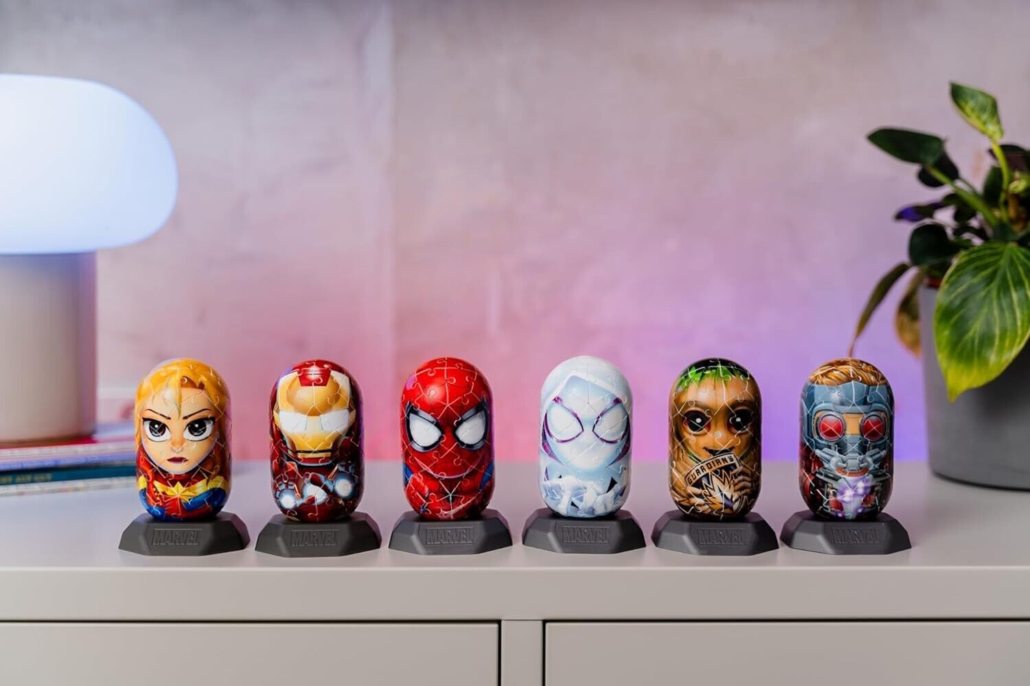 Ravensburger 12001156 Marvel Hylkies Figures Captain Collectable Toys and Gifts