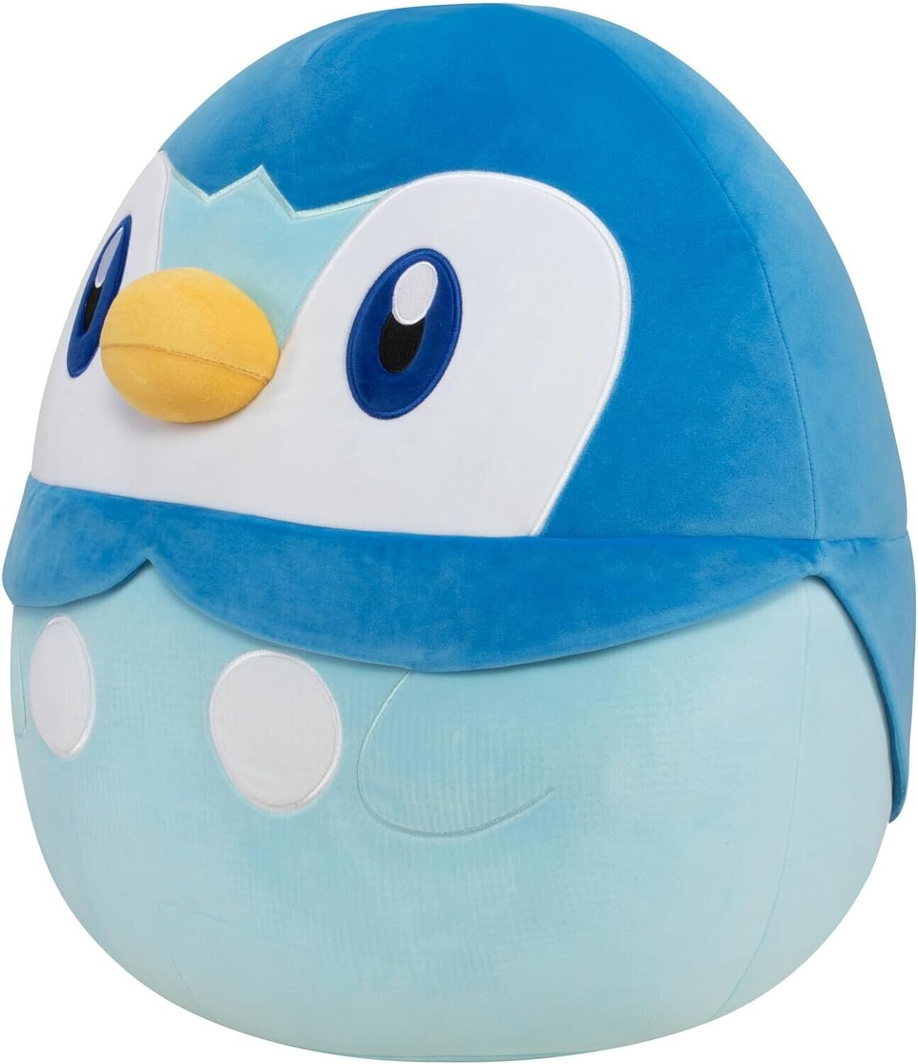 PIPLUP SQPK00041 14-Inch Add Squad, Ultrasoft Stuffed Animal Jumbo, Official Plu
