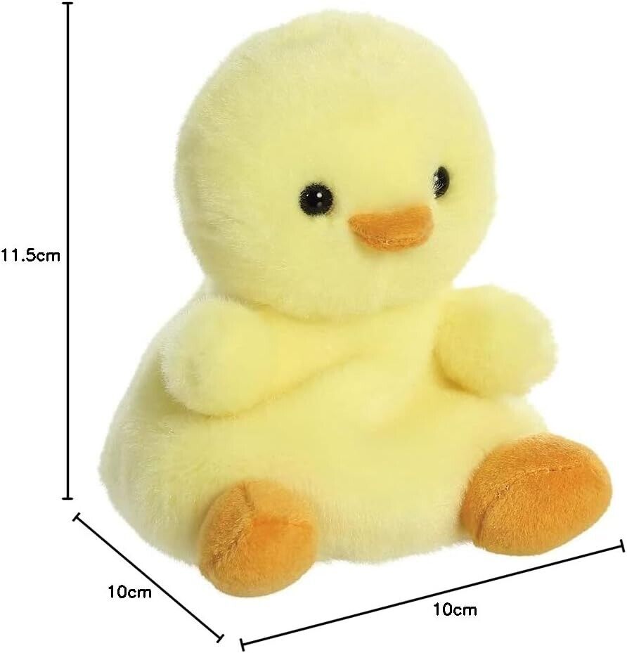 Aurora Palm Pals, Betsy The Chick Soft Toy, 61244, 5 inches, Yellow