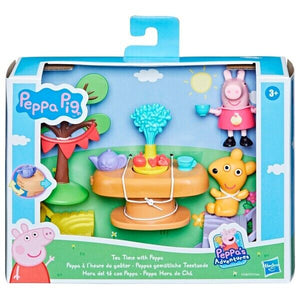 New Peppa Pig Tea Time Playset - Join Peppa's Adventures!