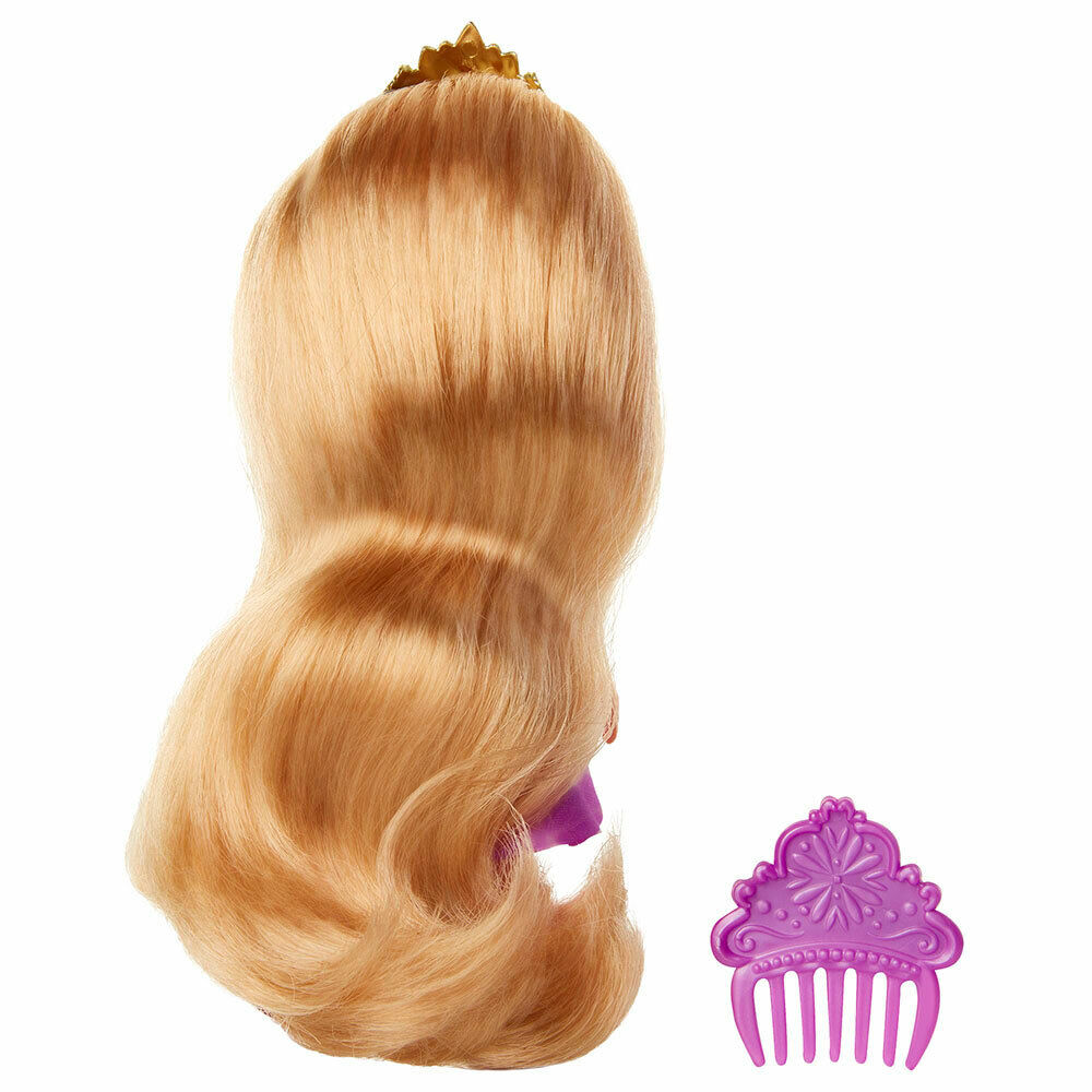 New Disney Princess Petite Glitter Rapunzel Doll w/ Comb - Sparkling Fun!