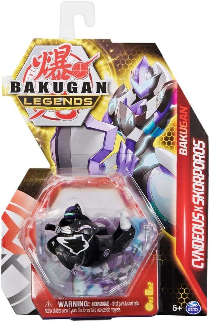 Bakugan Legends Core Pack - Cyndeous x Skorporos (Black)