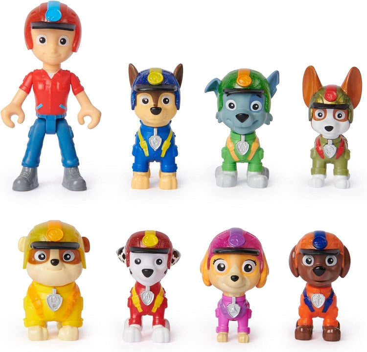Paw Patrol: Jungle Pups Action Figures Gift Pack, with 8 Collectible Toy Figures