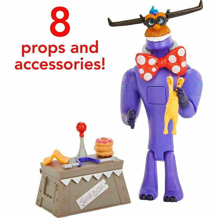 New Disney Monsters at Work Tylor Tuskmon Jokester Figure - Free Shipping