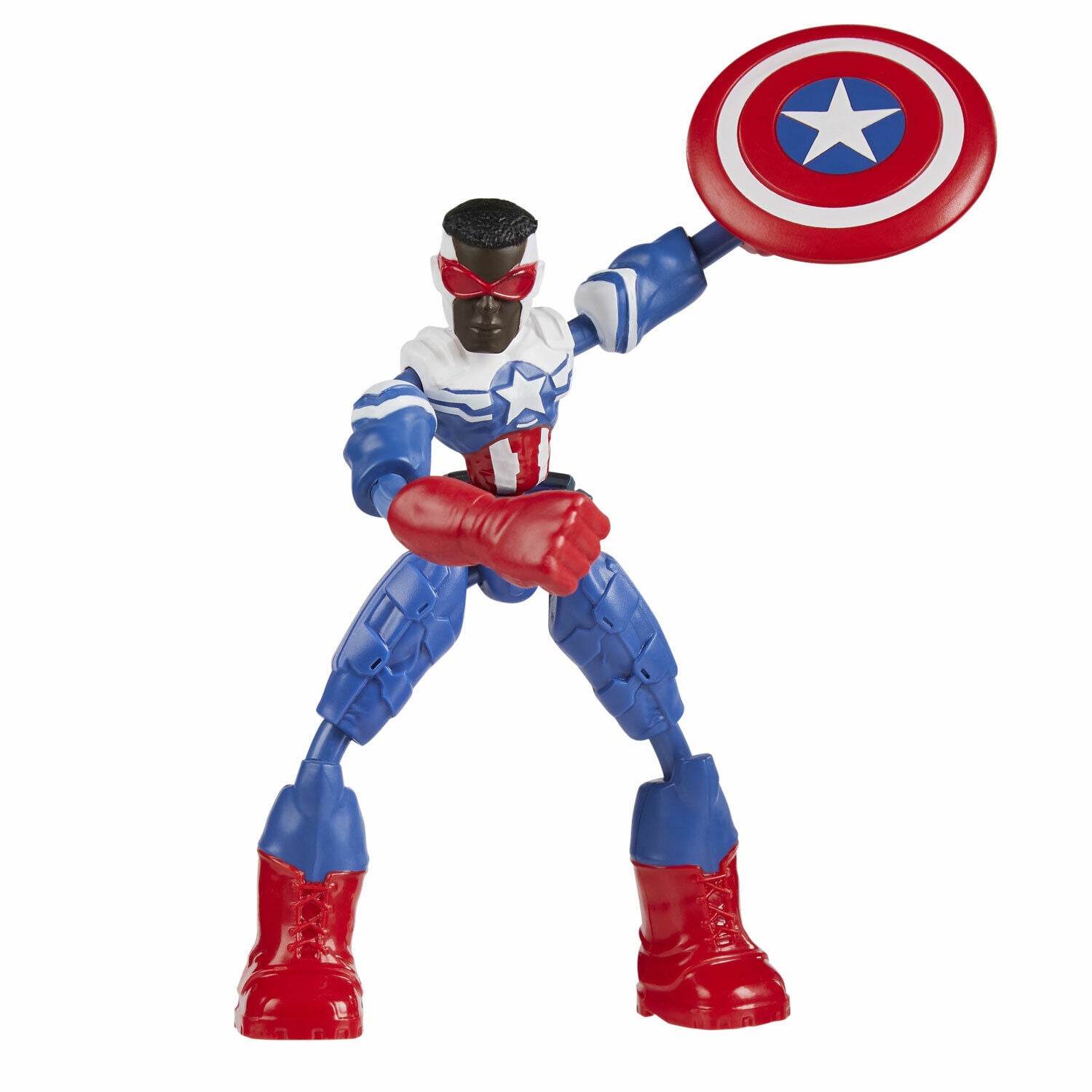 Marvel Avengers Bend and Flex Captain America (Falcon) 6-Inch Action Figure- New