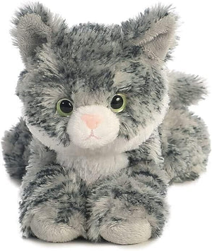 Aurora, 31713, Mini Flopsies Lily The Grey Tabby, 8In, Soft Toy