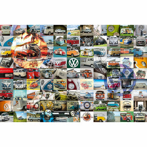 Ravensburger 99 VW Campervan Moments 3000 Piece Puzzle - NEW!