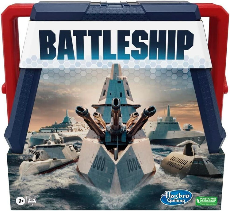 Hasbro Gaming Battleship Classic Board Game, Strategy Game For Kids Ages 7 and