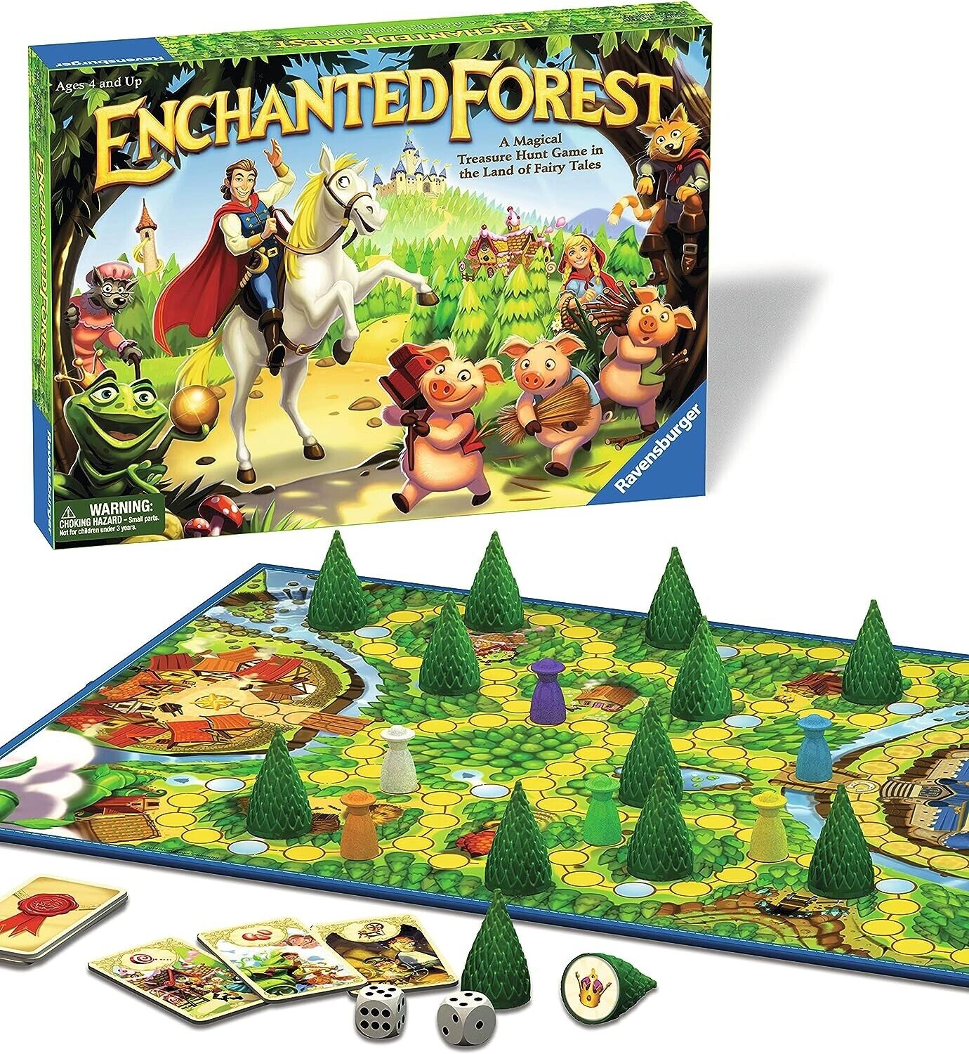 Ravensburger Enchanted Forest Classic Family Board Game for Kids Age 4 Years and