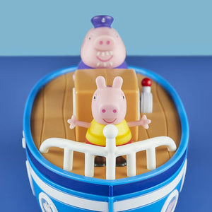 New Peppa Pig Grandpa Pig's Cabin Boat - Adventures Await!