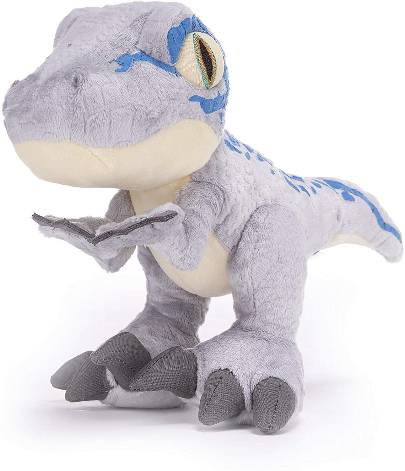 New Jurassic World 10" Chunky Plush Velociraptor Blue - Perfect Gift!