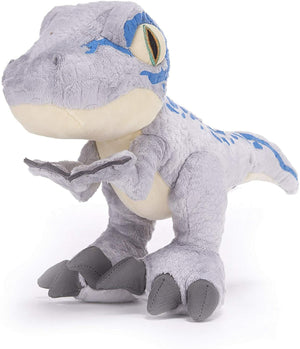 New Jurassic World 10" Chunky Plush Velociraptor Blue - Perfect Gift!