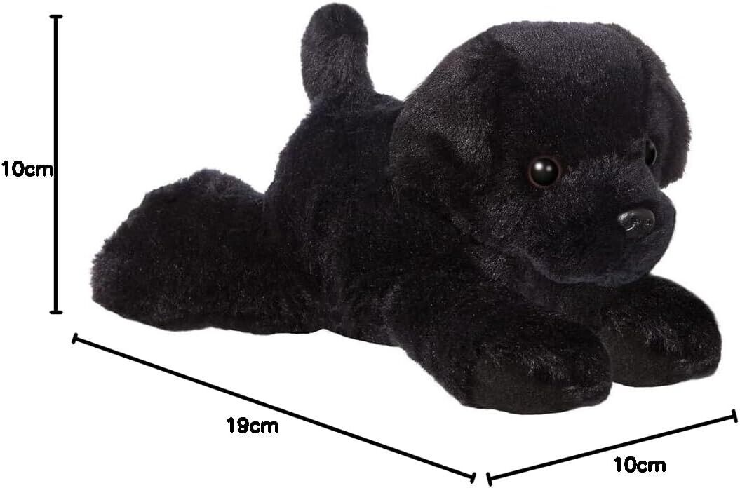 Aurora 31295 Blackie Black Labrador 8" Plush Toy