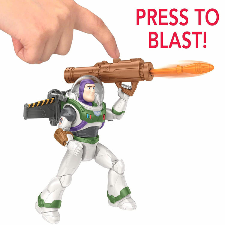 Disney Pixar Buzz Lightyear 5-Inch Figure with Mission Equipment - New