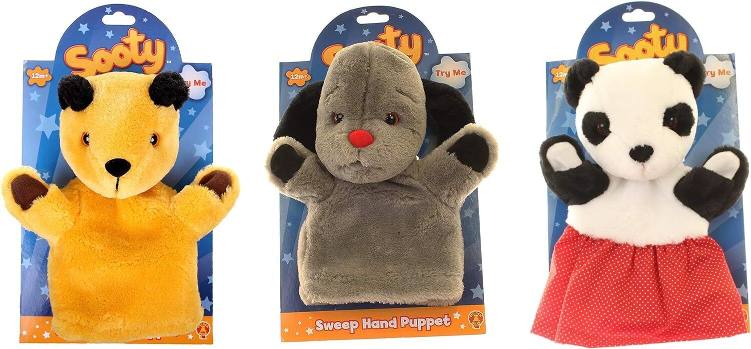 The Sooty Show Hand Puppet Collection: Sooty, Sweep and Soo
