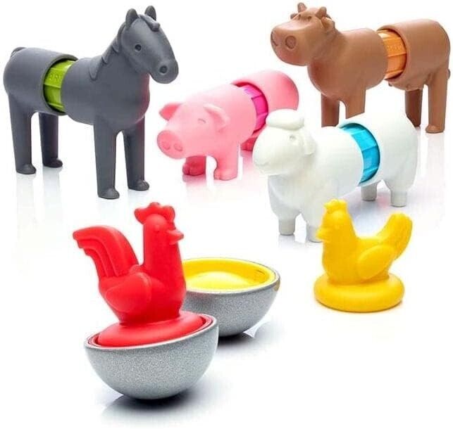 SmartMax - My First Farm Animals, Magnetic Discovery Play Set, 16 pieces, 1 - 5