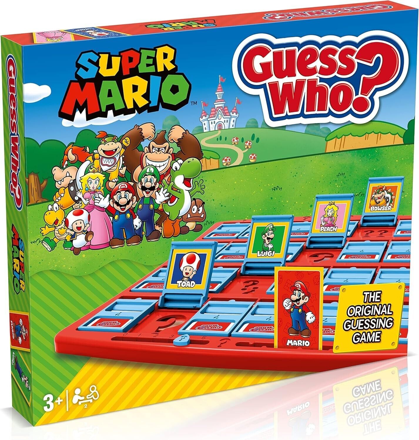 Winning Moves Super Mario Guess Who? Board Game, Play with classic Nintendo char