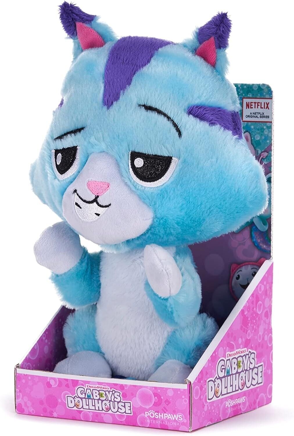 Posh Paws 50106 Gabby's Dollhouse 25cm CatRat Plush Soft Toy (10-inches)