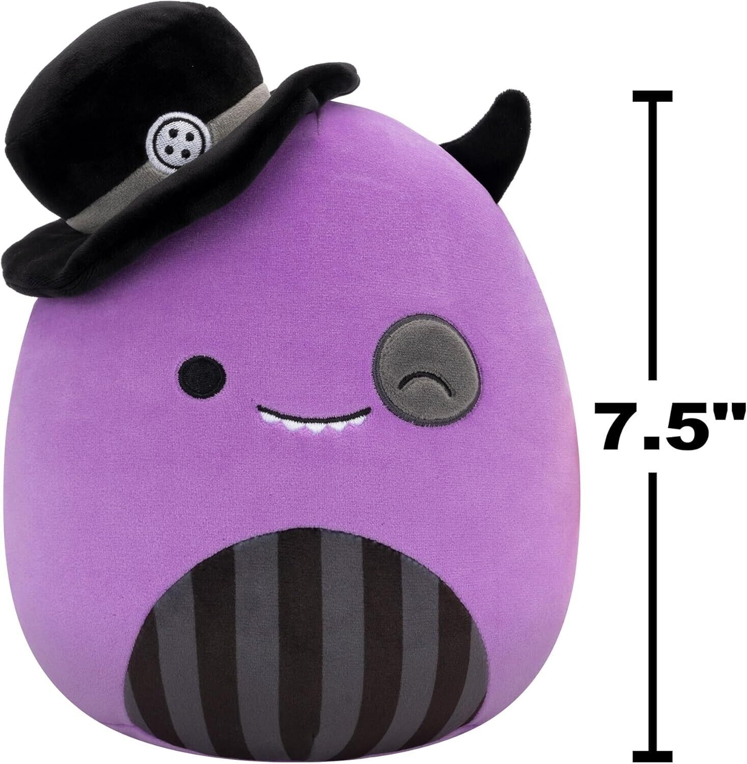 Squishmallows Halloween 7.5" | Earworm the Monster