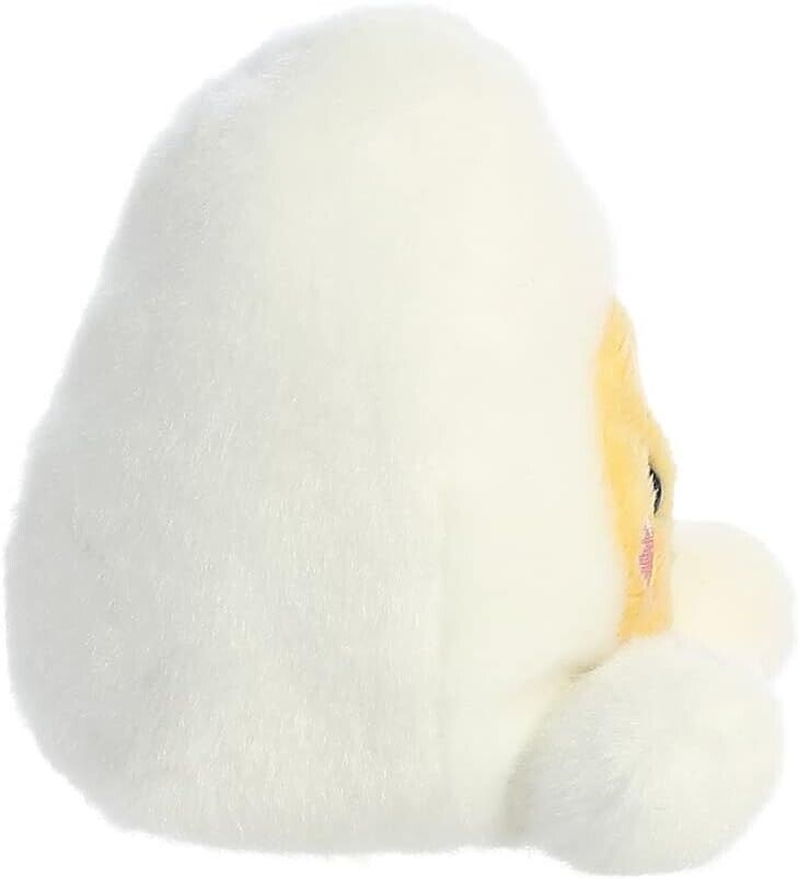 Aurora, 33575, Palm Pals Bobby Egg, 5In, Eco-friendly soft toy, White