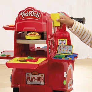 Play Doh Pizza Delivery Scooter Playset Large Ride On Play Food Preschool Toy