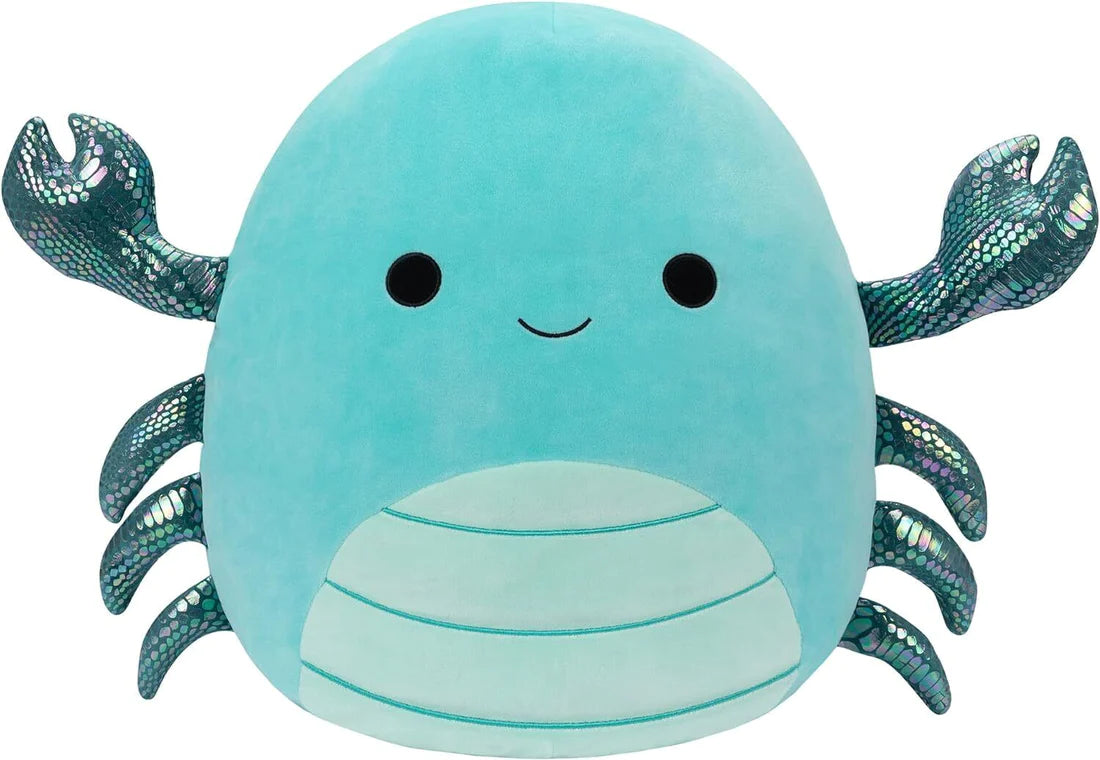 Squishmallows 2024 New Collection - 16 Inch Plush Toy - Adorable and Huggable - CARPIO TEAL SCORPIAN