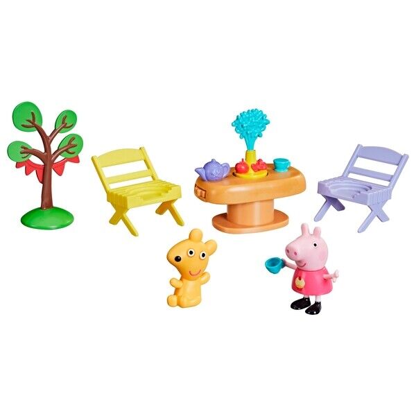 New Peppa Pig Tea Time Playset - Join Peppa's Adventures!