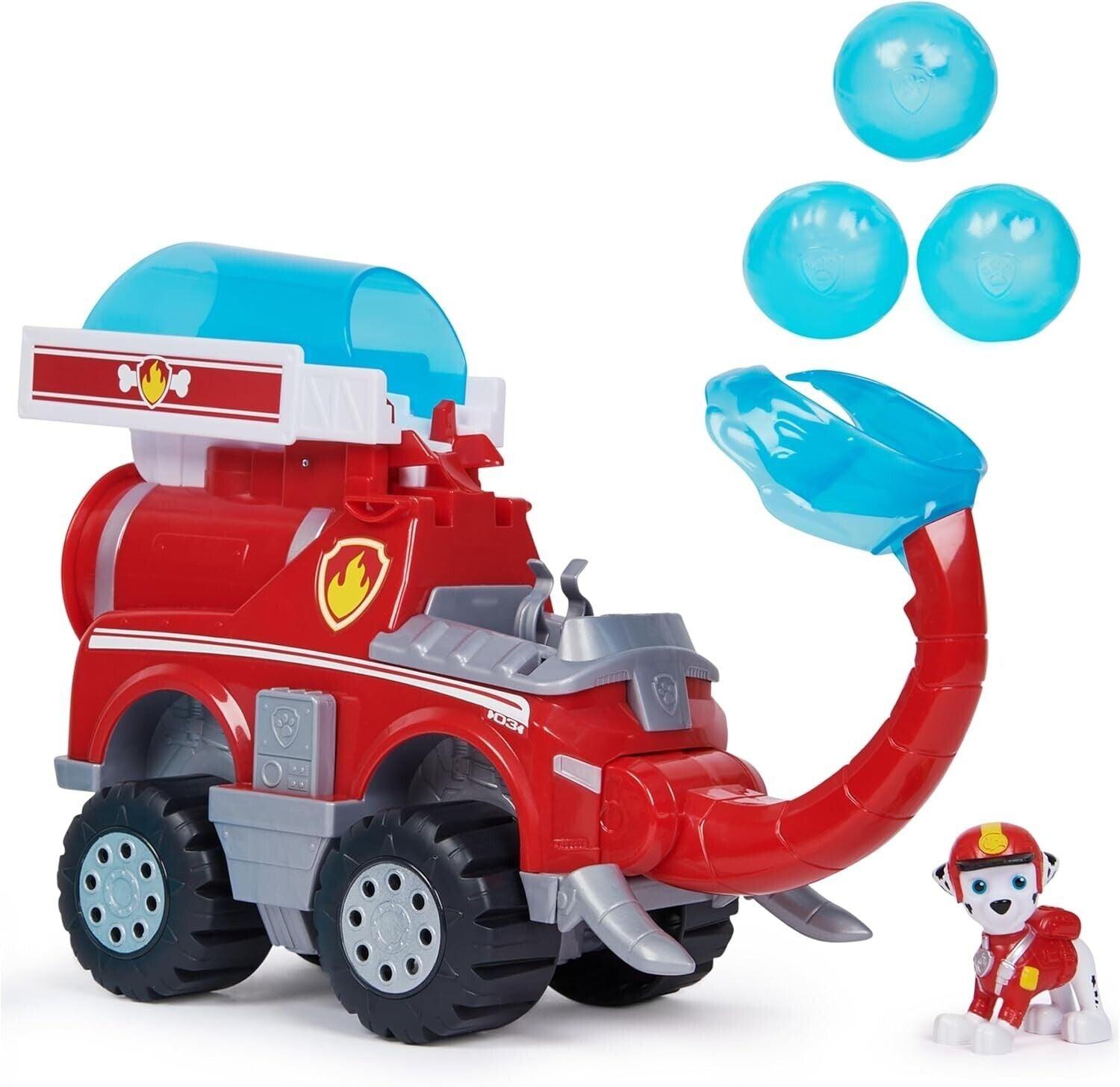 Paw Patrol Jungle Pups, Marshall’s Deluxe Elephant Vehicle with Projectile Launc