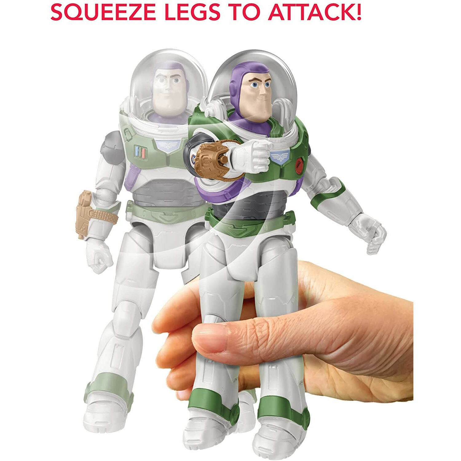 Disney Pixar Buzz Lightyear 5-Inch Figure with Mission Equipment - New