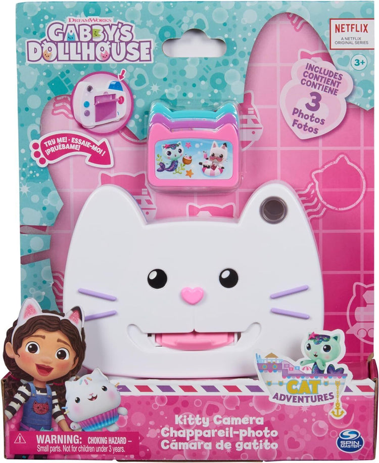 Gabby’s Dollhouse, Kitty Camera, Pretend Play Pre-school Kids’ Toys for Girls and Boys Aged 3 and up